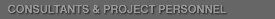 Consultants & project personnel